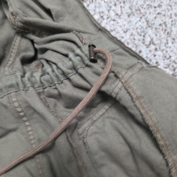 Free People Woman's Size Small Petite Military Style Utility Jacket Green‎ - Picture 10 of 11